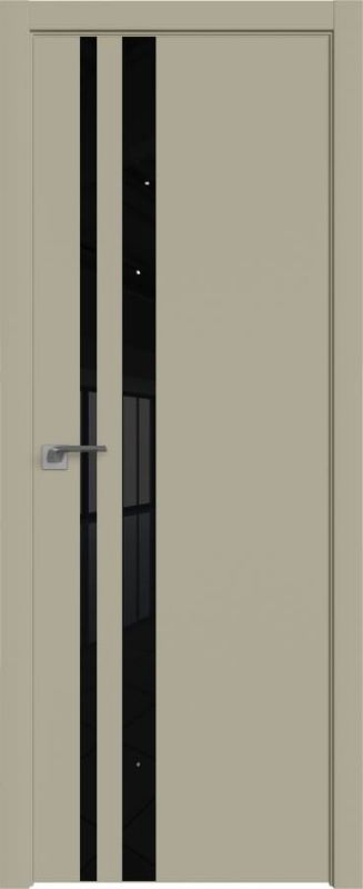 Дверь Шеллгрей 16Е ст.черный лак 2000*800 кромка 4 стор. ABS