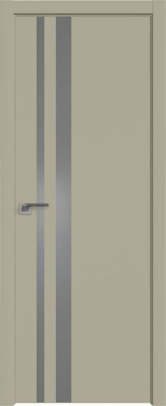 Дверь Шеллгрей 16Е ст.серебро матлак 2000*800 кромка 4 стор. ABS