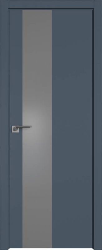 Дверь ДаркВайт  5Е ст.серебро матлак 2000*800 кромка 4 стор. ABS
