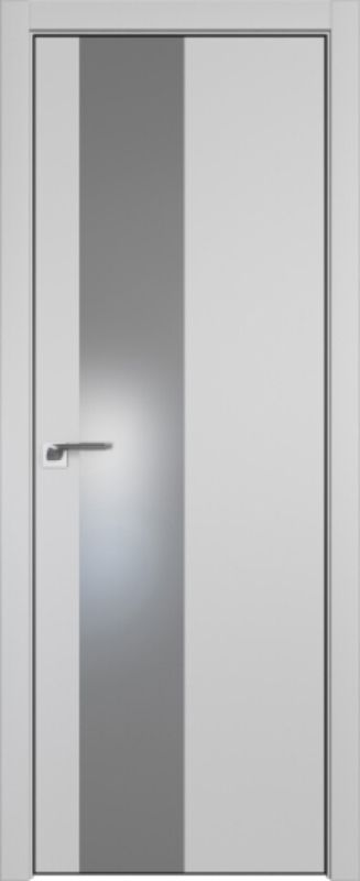 Дверь Манхэттен 5Е ст.серебро матлак 2000*800 кромка 4 стор. ABS