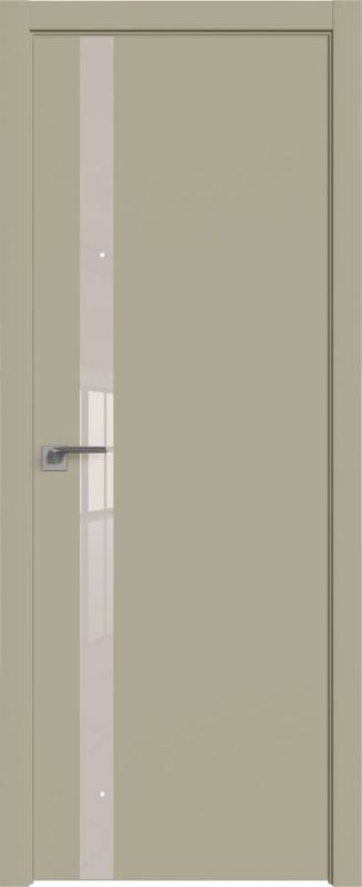 Дверь Шеллгрей 6Е ст.перламутровый лак 2000*800 кромка 4 стор. ABS