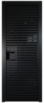 Дверь 12AG Черный матовый ст.триплекс черный заглушка Черный