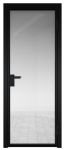 Дверь 1AG Черный матовый ст.прозрачное заглушка Черный