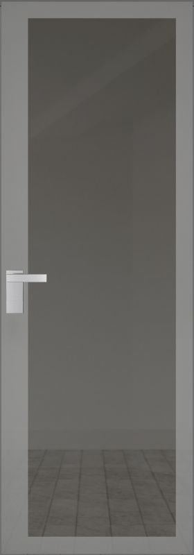 Дверь 2AGK Матовый ст.планибель графит 2000*800 (190) пр.серый Eclipse
