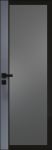 Дверь 6AGK Черный ст.мателюкс графит 2000*800 (190) вс.Антрацит пр.черный Eclipse