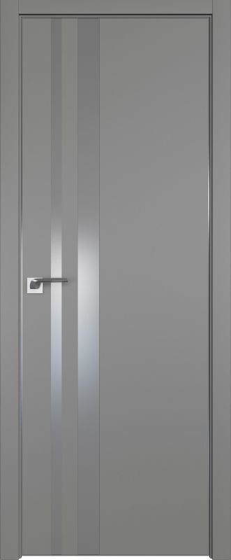 Дверь Грей 16Е ст.серебро матлак 2000*800 (190) кромка 4 стор. ABS Eclipse