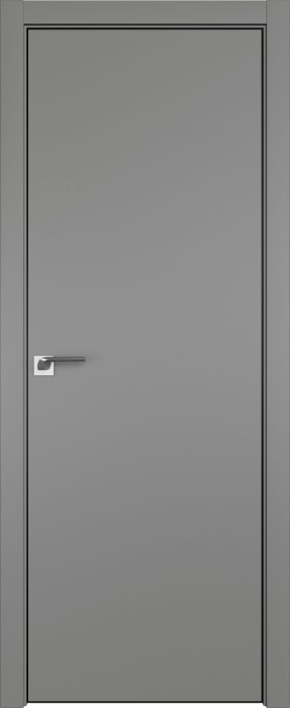 Дверь Грей  1Е 2000*800 (190) кромка 4 стор. черная ABS Eclipse