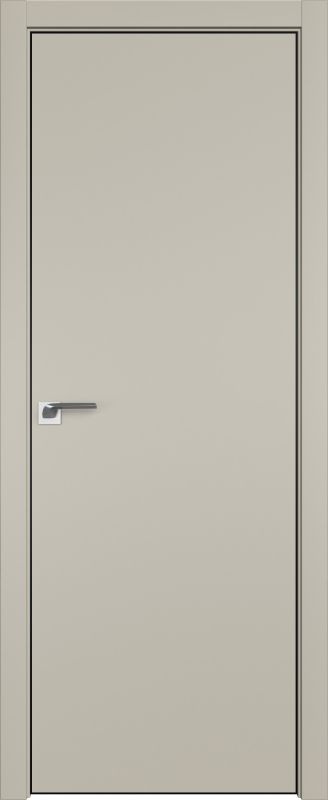 Дверь Шеллгрей 1Е 2000*800 (190) кромка 4 стор. черная ABS Eclipse