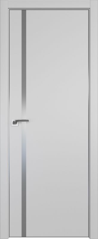 Дверь Манхэттен 22Е ст.серебро матлак 2000*800 кромка 4 стор. ABS