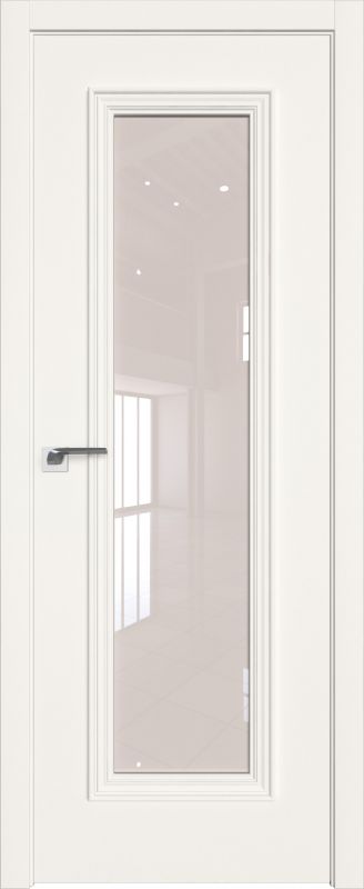 Дверь ДаркВайт 51Е ст.перламутровый лак багет в цвет 2000*800 (190) кромка 4 стор. ABS Eclipse