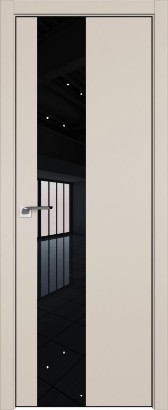 Дверь Санд  5Е ст.черный лак 2000*800 (190) кромка 4 стор. черная ABS Eclipse