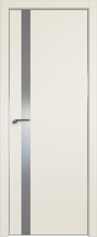 Дверь Магнолия Сатинат 6Е ст.серебро матлак 2000*800 кромка 4 стор. ABS