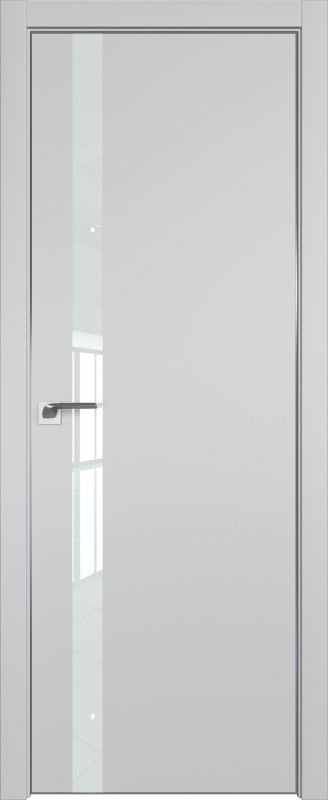Дверь Манхэттен 6Е ст.белый лак 2000*800 (190) кромка 4 стор. матовая Eclipse