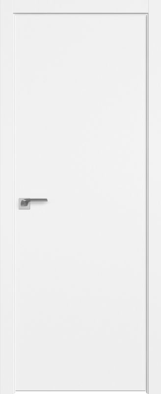 Дверь Белый матовый 1SMK кромка 4 стор. White Edition