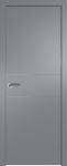 Дверь Кварц матовый 41SMK AL кромка 4 стор. матовая