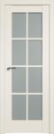 Дверь 101U Магнолия сатинат ст.матовое