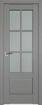 Дверь 103U Грей ст.матовое