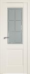 Дверь 90U Магнолия сатинат ст.гравировка 1
