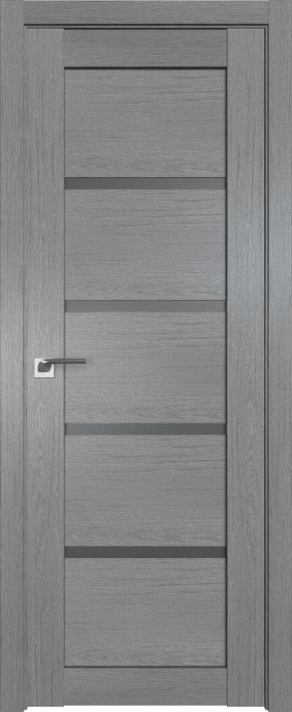 Дверь Грувд Серый 2.09XN 2000*800 ст.графит