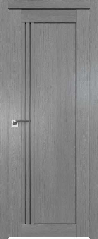 Дверь Грувд Серый 2.50XN 2000*800 ст.графит