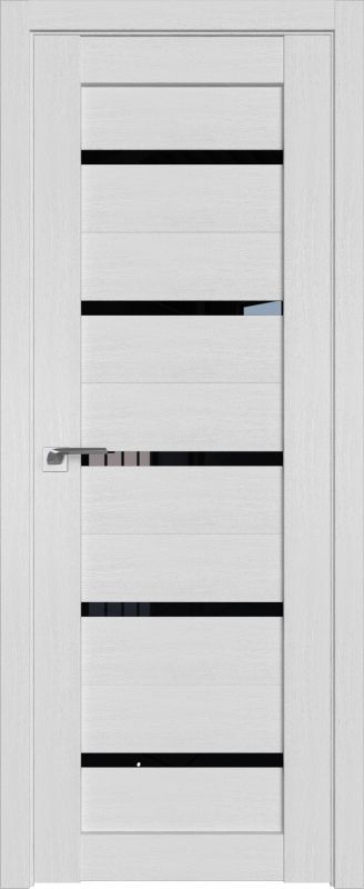 Дверь Монблан  7XN 2000*800 ст.триплекс черный