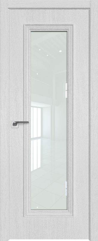Дверь Монблан 51ZN ст.белый лак багет в цвет 2000*800 кромка 4 стор. ABS